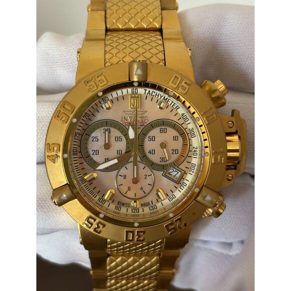 Invicta Watch Jason Taylor Limited Edition 14597 - Swiss Made - Picture 1 of 9